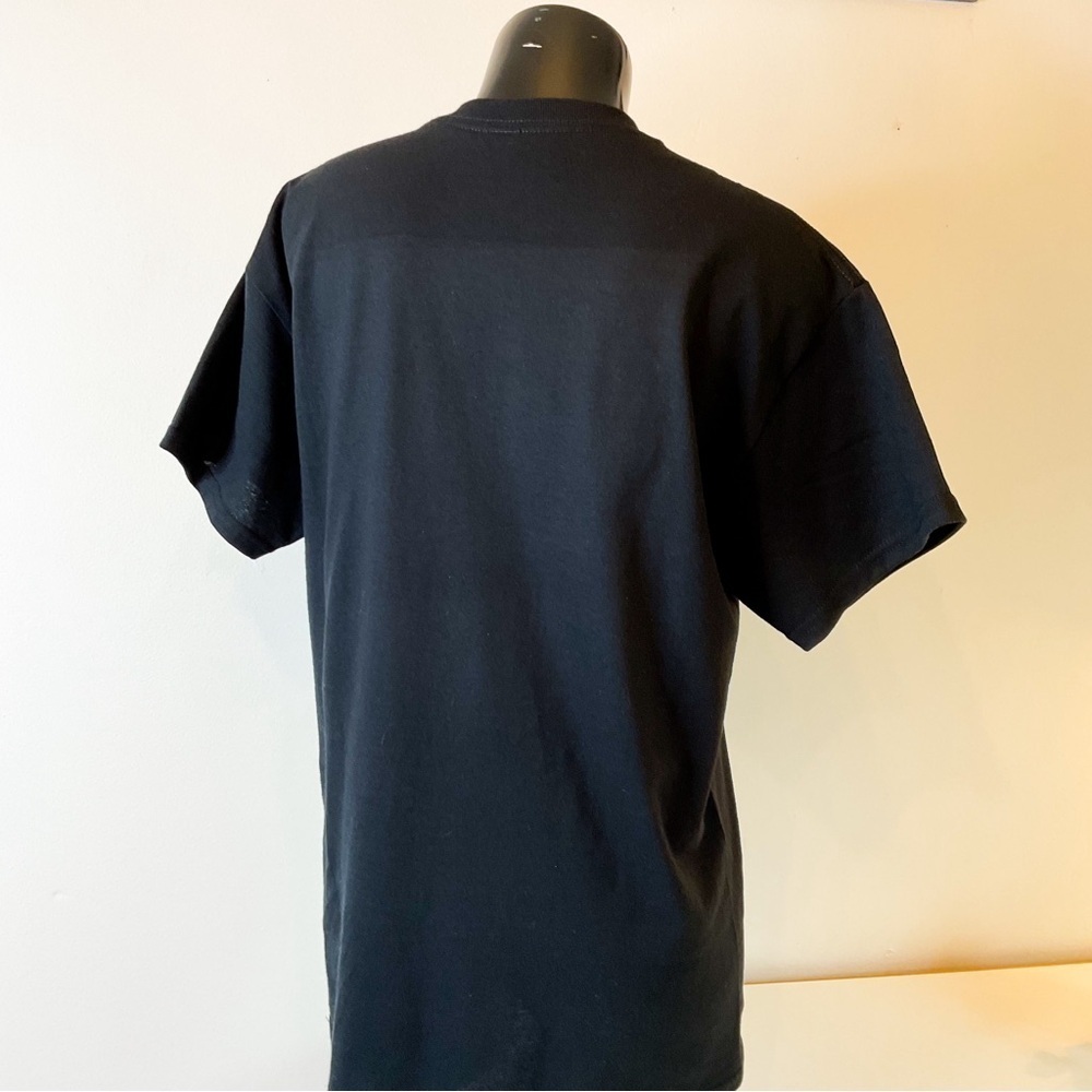 HANDMADE Doxie "90s Kid'" Black Cotton Tee - Picture 5 of 5
